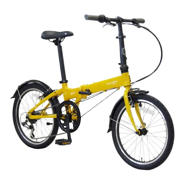 DAHON INTERNATIONAL ダホン インターナショナル Hit D6 ヒットD6 フォールディングバイク 20インチ 外装6段変速 アルミフレーム Harvest Orange ハーベストオレンジ [折りたたみ自転車]