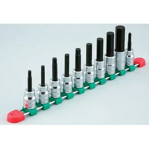 KTC TBT410H（12.7SQ） ヘキサゴンビットソケットセット（10コ TBT410H ケイティーシー ハンドツール