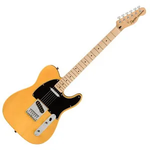 【マラソン期間中 エントリーでさらにP5倍】Squier by Fender Affinity Series Telecaster Maple Fingerboard Black Pickguard エレキギター テレキャスター スクワイヤー / スクワイア