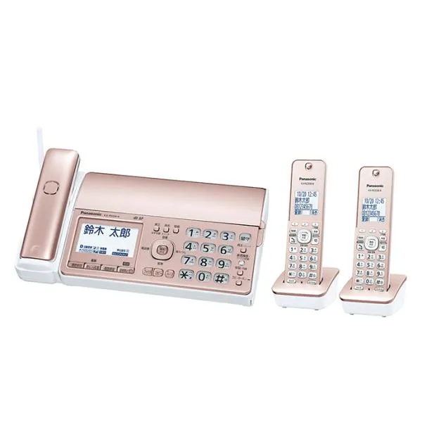 Panasonic デジタルコードレス普通紙 ファクス ＦＡＸ（子機2台付き） KX-PD550DW-N パナソニック