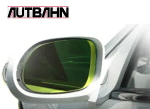 アウトバーン 広角ドレスアップサイドミラー ゴールド メルセデス・ベンツ SLクラス R230 2008年05月～ Wide angle dress upside mirror