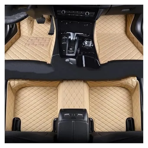 に適合する Sクラス W221 W222 W223 Z223 V223 2005-2023 車用 フロアマット カーペット フット コッシュアクセサリー(ベージュ,2004-2013 W221)
