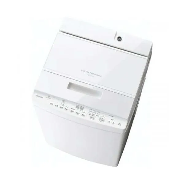 東芝 TOSHIBA 全自動洗濯機 ZABOON 洗濯8.0kg グランホワイト AW-8DH5-W (宅配サイズ商品 )〈AW8DH5-W〉