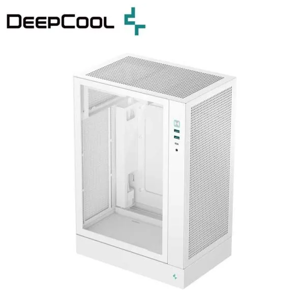 DeepCool｜ディープクール Mini-ITX / Micro-ATX対応 ミニタワーPCケース CH170 PLUS(ホワイト) R-CH170-WHNGM0-G 返品種別B