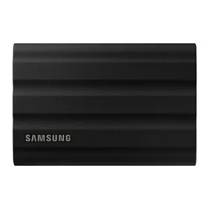 【エントリーで最大全額ポイント還元｜5/6まで】 Samsung｜サムスン MU-PE4T0S-IT 外付けSSD USB-C＋USB-A接続 Portable SSD T7 Shield(Android/Mac/Win) ブラック [4TB /ポータブル型]