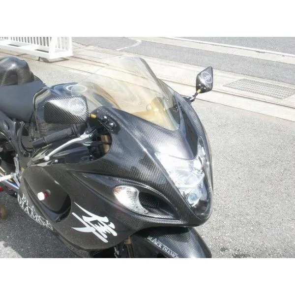 A-TECH エーテック ストリート用フルカウル4点セット 素材：ドライカーボン GSX1300R ハヤブサ(隼) SUZUKI スズキ フルカウル・外装セット カウル関連 外装
