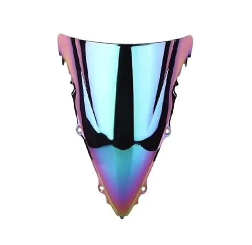 に適合する YZF-R6 YZF R6 YZFR6 2003 2004 2005 オートバイ用ウインドシールドディフレクタープロテクターウインドスクリーンアクセサリー オートバイのフロントガラス(イリジウム)