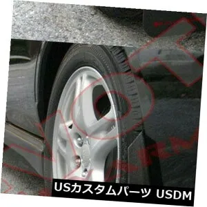 マッドガード 泥除け 02-07スバルインプレッサ4Doorセダンブラック用ラリーアーマーベーシックマッドフラップ Rally Armor Basic Mud Flaps For 02-07 Subaru Impreza 4Door Sedan Black 【並行輸入品】