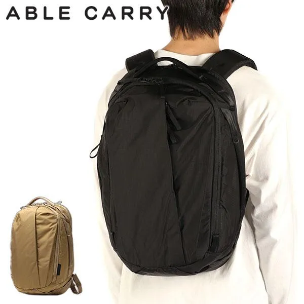 最大42%★土日限定 日本正規品 ABLE CARRY リュック メンズ レディース 大容量 エイブルキャリー 通学 通勤 バックパック 大きめ B4 26L 17inch MAX EDC