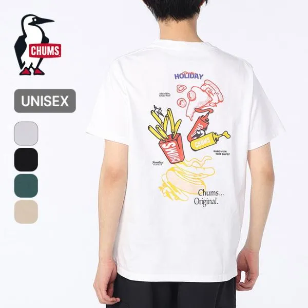 CHUMS チャムス アンチバグファーストフードポケットTシャツ Anti-Bug Fast Food Pocket T-Shirt CH01-2715 トップス ティシャツ 半袖 カットソー 2026 春夏