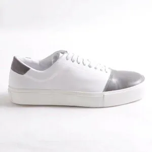 アーティクルナンバー (ARTICLE NUMBER) ローカットスニーカー ハイグレードレザー グレー ホワイト 08180235w5 2015AW メンズ秋冬新作 3,980円以上購入で送料無料 【正規取扱】