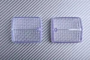 ホワイトクリアフロントウインカーレンズのペア R&L ホンダ XLR 125 R 1998-1999 Pair of White Clear Front Turn Signals Lenses R & L HONDA XLR 125 R 1998-1999 【並行輸入品】