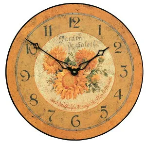 アンティーク調でお洒落！ロジャーラッセル掛け時計 RogerLascelles掛け時計 壁掛け時計 PUB-SOLEIL ひまわり