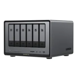 第12世代 Corei5 10コアCPU搭載 10GbE×2 6ベイNAS ディスクレスモデル DDR5 8GBメモリ標準 3年保証 DXP6800 Pro