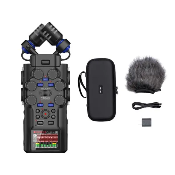 ZOOM H6studio + アクセサリーパック APH-6stセット ハンディレコーダー