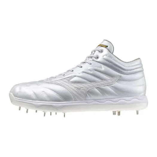 MIZUNO SHOP [ミズノ公式オンラインショップ] 【ミズノプロ】スピードレボプロ MID(野球／ソフトボール) ユニセックス 01 ホワイト×ホワイト 11GM2500