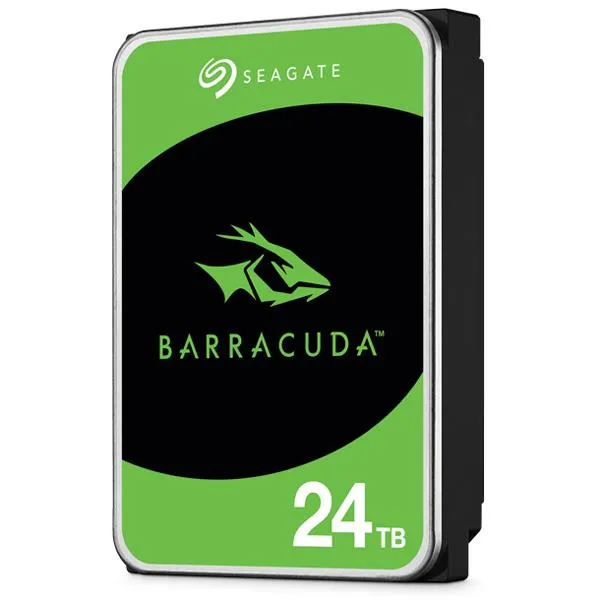 Ｓｅａｇａｔｅ Seagate BarraCuda 3.5 24TB 内蔵HDD メーカー2年保証 SATA 6.0Gb/s 512MB 目安在庫=○