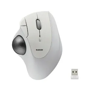 エレコム トラックボールマウス ホワイト M-IT11DRWH