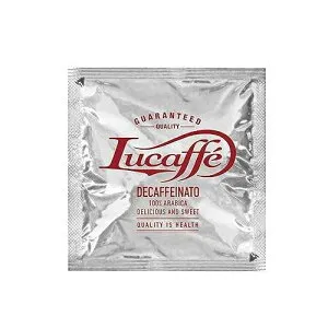 ??? 100% ???? ???? ESE ????? ?? 40? ?? ?? (1? ?) Lucaffe Lucaffe' 100% Arabica Decaf 40 ESE Espresso pods in Bulk Packaging (Pack of 1)