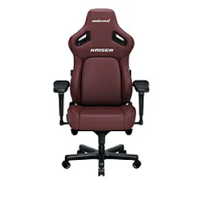 ANDASEAT GC-Kaiser4/CLMR ゲーミングチェア [シート W490xD470xH1280～1340mm] Kaiser4(エコレザー) クラシックマロン GC-Kaiser4