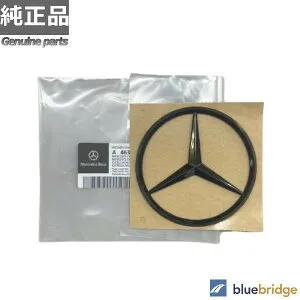 純正品 新品 ベンツ Gクラス W463A G350d G400d G450d G550 G63 AMG 2018- ナイトパッケージ仕様 リア エンブレム A46381036019197