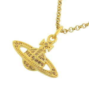 ヴィヴィアンウエストウッド アクセサリー レディース ネックレス ゴールドカラー MINI BAS RELIEF PENDANT 6302008602R121 VIVIENNE WESTWOOD