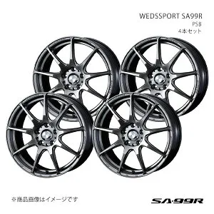 SA99R レガシイアウトバック BP系 アルミホイール4本セット 0073892×4【17×7.5J 5-100 INSET48 PSB】