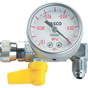 タスコ ウルトラミニ真空ポンプ用ミニ真空ゲージキット TA142MK