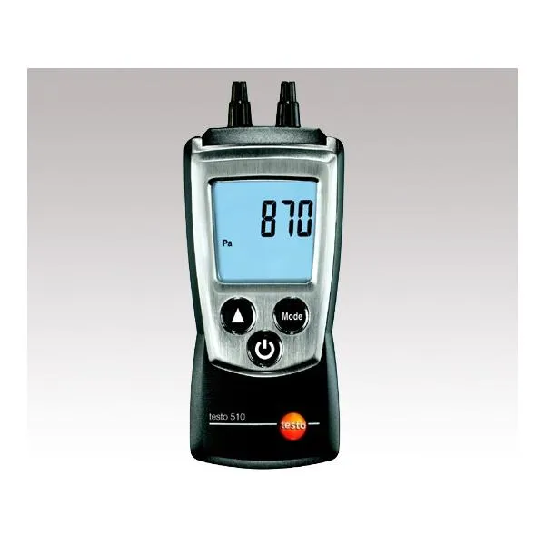 アズワン AS ONE ポータブル差圧計 testo510 1-6477-01 [A100607]