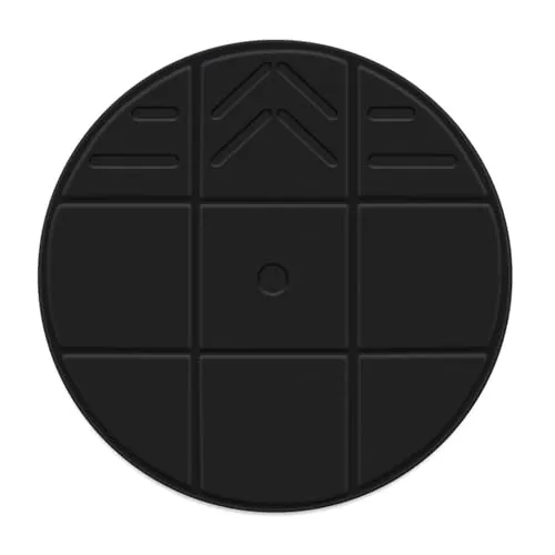 RUTAVM 高性能スポーツマット滑り止めラウンドスポーツゲームクッションパッド PSVR2 ラウンド形状クッション