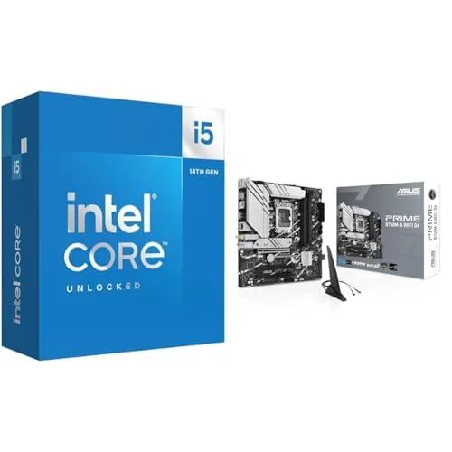 [セット買い CPU/マザーボード]【Amazon.co.jp限定】i5-14400 +【Amazon.co.jp限定】「ASUS PRIME B760M-A WIFI D4」B760M mATX LGA1700/13.14世代対応【国内正規代理店品】 B