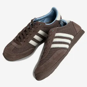 adidas アディダス JAPAN W ジャパン スニーカー TRACE BROWN ( トレースブラウン ベージュ ブラウン 茶色 レディース 薄底 レザー 韓国 メッシュ JR7159 )
