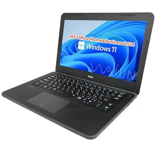 【MS Office H&B 2024】Win11 Pro /13.3型 ノートPC デル Latitude/Core i5-7200U /Webカメラ/wajunのwifi/Bluetooth/16GB /1TB SSD