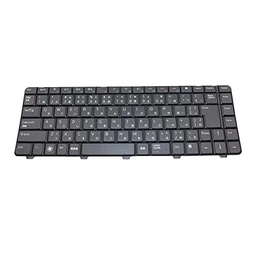 汎用 ノートブックキーボー に適合する For DELL Inspiron 14R 5421 ブラック JP 日本語版