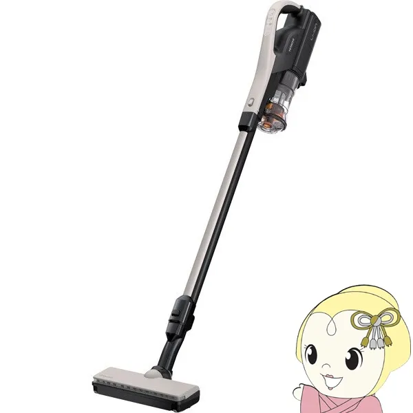 掃除機 日立 HITACHI コードレススティッククリーナー パワかるスティック サイクロン式 1.4kg ベージュPV-BL50P-C/srm