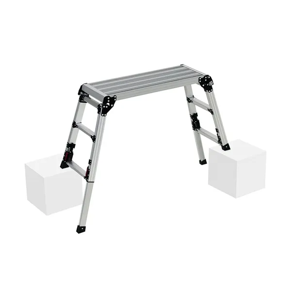 【直送品】 PiCa (ピカ) 四脚アジャスト式足場台 スタッピー DXJ-6908A 〈上部操作タイプ〉 【大型】