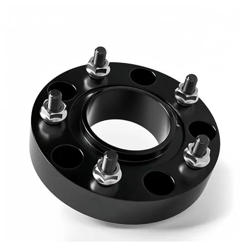 車用アルミ合金スペーサー 用のダッジチャ用のレンジャー/SRT 2008-2023 フランジプレートホイールスペーサーアルミハブ拡大アダプタ(2pcs 15mm)