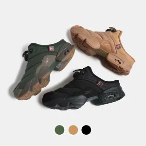REEBOK リーボック インスタ ポンプ フューリー ミュール サンダル スニーカー INSTAPUMP FURY MULE BLACK CAMEL GREEN ( ブラック 黒 グリーン ベージュ メンズ レディース 100230815 )