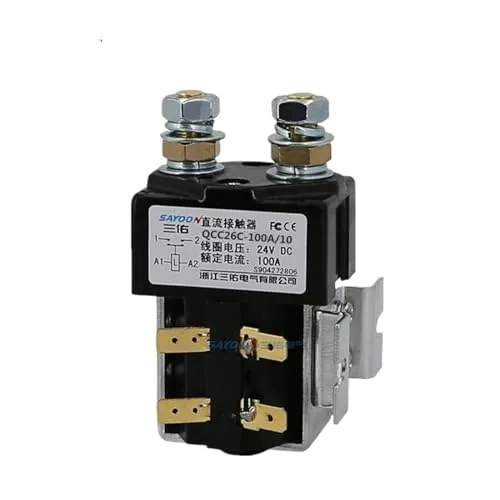 12V24V36V48V60V DCコンタクタ QCC26C-100A/10B(DC 72V)