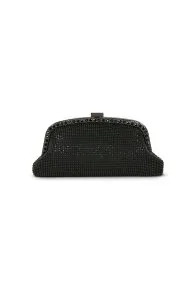 ジュウェルダグレイミシュカ レディース バッグ Jewel Badgley Mischka Brielle Crystal Pouch Clutch Black ブラック
