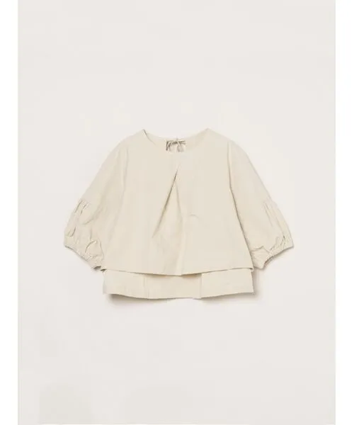 three dots/スリードッツ Dessert weather tops beige S