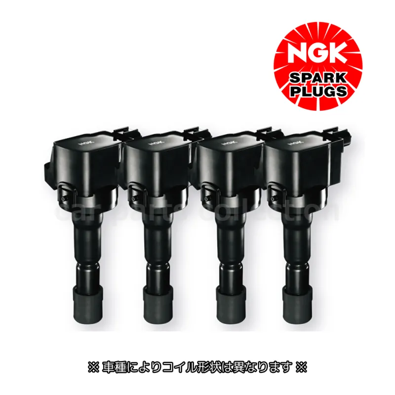 カローラフィールダー ZRE144G (H20.10～H24.5) 2ZR-FAE NGKイグニッションコイル 1台分 4本セット U5145 ※要詳細確認