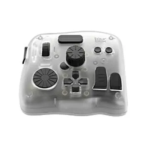 TOURBOX クリエイター向けBluetoothコントローラー iPad対応 TourBox Elite Plus(ツアーボックス エリートプラス) クリアートランスパレント TBEP TBEP