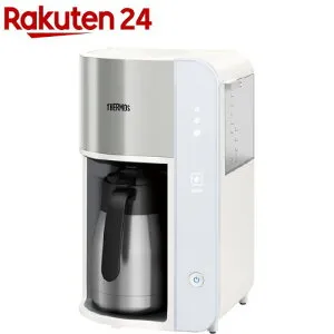サーモス 真空断熱ポットコーヒーメーカー ECK-1000 WH ホワイト(1個)【サーモス(THERMOS)】