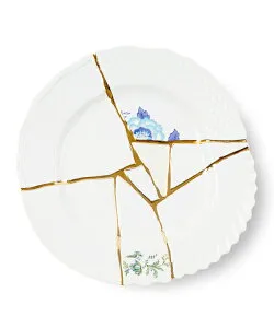 【クーポン対象】 【正規輸入品】SELETTI kintsugi プレート 27cm n'3 食器 デザイン雑貨 セレッティ