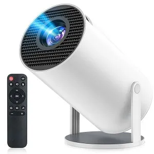 【送料無料】プロジェクター 家庭用【2025年進化モデル・27000LM・4K対応】超小型 270°回転 高輝度 1080P 天井投影 Wi-Fi6大画面 Android TV搭載 Bluetooth5.4 HiFiスピーカー 自動台形補正 ズーム機