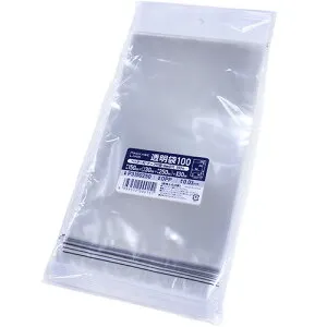 ショーエイコーポレーション ヘッダー付OPP袋150×(30+250)+30mm 0.03mm厚 1セット(2000枚:100枚×20パック)(4959512000151 x20) 取り寄せ商品
