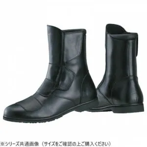 NTB42A ノンファスナーPUショートブーツ2 BK 25 NTB42A-250