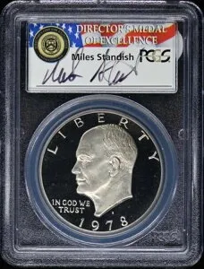 1978-S $1 アイゼンハワー サイン入り PCGS PR69DCAM