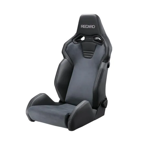 【受注生産】RECARO レカロ スポーツシート(シートヒーター付) SR-S UT100H CG/BK チェコールグレー/ブラック 81-120.21.645-0 保安基準適合品